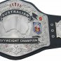 PWA AWA AAW AUSTRALIAN HEAVYWEIGHT WRESTLING CHAMPIONSHIP LEATHER STRAP BELT ADULT SIZE