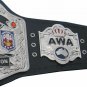 PWA AWA AAW AUSTRALIAN HEAVYWEIGHT WRESTLING CHAMPIONSHIP LEATHER STRAP BELT ADULT SIZE