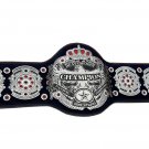 PACIFIC WORLD JUNIOR FEDERATION HEAVYWEIGHT WRESTLING CHAMPIONSHIP LEATHER STRAP BELT ADULT SIZE