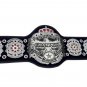 PACIFIC WORLD JUNIOR FEDERATION HEAVYWEIGHT WRESTLING CHAMPIONSHIP LEATHER STRAP BELT ADULT SIZE
