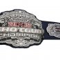 WXW SHOTGUN WRESTLING CHAMPIONSHIP BLACK LEATHER STRAP BELT ADULT SIZE