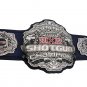 WXW SHOTGUN WRESTLING CHAMPIONSHIP BLACK LEATHER STRAP BELT ADULT SIZE