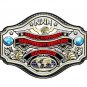 NWA PACIFIC NORTHWEST HEAVYWEIGHT WRESTLING CHAMPIONSHIP BELT ADULT SIZE