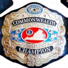 VCW COMMON WEALTH HERITAGE WRESTLING CHAMPIONSHIP BELT ADULT SIZE LEATHER STRAP BELT