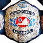 VCW COMMON WEALTH HERITAGE WRESTLING CHAMPIONSHIP BELT ADULT SIZE LEATHER STRAP BELT