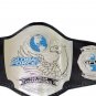 GFW GLOBAL FORCE TAG TEAM IMPACT WRESTLING CHAMPIONSHIP LEATHER STRAP BELT