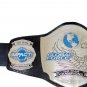 GFW GLOBAL FORCE TAG TEAM IMPACT WRESTLING CHAMPIONSHIP LEATHER STRAP BELT
