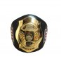 NWA NATIONAL TAG TEAM WRESTLING CHAMPIONSHIP BELT ADULT SIZE BLACK LEATHER STRAP