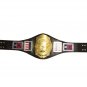 NWA NATIONAL TAG TEAM WRESTLING CHAMPIONSHIP BELT ADULT SIZE BLACK LEATHER STRAP