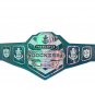 PREMANTLE DOCKERS WRESTLING CHAMPIONSHIP 1994 BELT ADULT SIZE SKY BLUE LEATHER STRAP