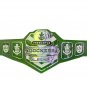 PREMANTLE DOCKERS WRESTLING CHAMPIONSHIP 1994 BELT ADULT SIZE GREEN LEATHER STRAP