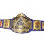 ANDRE 87 WORLD HEAVYWEIGHT WRESTLING CHAMPIONSHIP BELT BLUE LEATHER STRAP ADULT SIZE