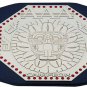AAA WRESTLING CAMPEON BELT ADULT SIZE BLACK LEATHER STRAP
