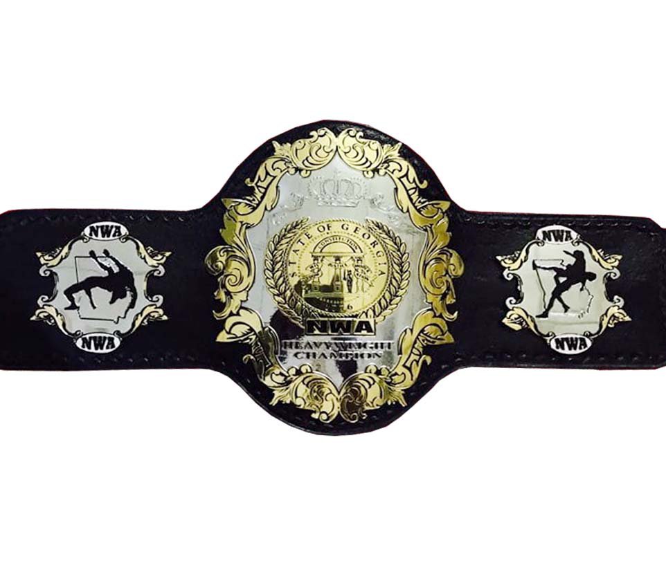 NWA HEAVYWEIGHT STATE OF GEORGIA WRESTLING CHAMPIONSHIP BELT ADULT SIZE ...