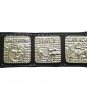 WORLD TAG TEAM HEAVYWEIGHT WRESTLING CHAMPIONSHIP BELT BLACK LEATHER STRAP ADULT SIZE