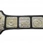WORLD TAG TEAM HEAVYWEIGHT WRESTLING CHAMPIONSHIP BELT BLACK LEATHER STRAP ADULT SIZE