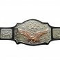 WORLD TAG TEAM HEAVYWEIGHT WRESTLING CHAMPIONSHIP BELT BLACK LEATHER STRAP ADULT SIZE