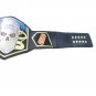 STONE COLD STEVE AUSTIN WRESTLING CHAMPIONSHIP BELT ADULT SIZE BLACK LEATHER STRAP