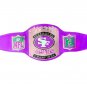 SUPER BOWL SF 49ERS CUSTOMIZE WRESTLING CHAMPIONSHIP BELT ADULT SIZE PURPLE LEATHER STRAP