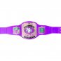 SUPER BOWL SF 49ERS CUSTOMIZE WRESTLING CHAMPIONSHIP BELT ADULT SIZE PURPLE LEATHER STRAP