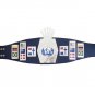 NWA WORLD JUNIOR HEAVYWEIGHT WRESTLING CHAMPIONSHIP BELT BLACK LEATHER STRAP ADULT SIZE