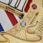 BRITISH HEAVYWEIGHT WRESTLING CHAMPIONSHIP CUSTOM 3D DUAL PLATED NICKLE  BELT BLACK LEATHER STRAP