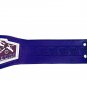 DX GENERATION BREAK IT DOWN WRESTLING CHAMPIONSHIP CUSTOM MADE RELEATHER BLUE BELT ADULT SIZE