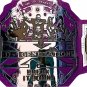 DX GENERATION BREAK IT DOWN WRESTLING CHAMPIONSHIP CUSTOM MADE RELEATHER PURPLE BELT ADULT SIZE