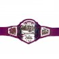 DX GENERATION BREAK IT DOWN WRESTLING CHAMPIONSHIP CUSTOM MADE RELEATHER PURPLE BELT ADULT SIZE