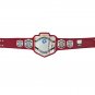LIGHT HEAVYWEIGHT WRESTLING CHAMPIONSHIP BELT RED LEATHER STRAP
