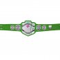 LIGHT HEAVYWEIGHT WRESTLING CHAMPIONSHIP RE LEATHER CUSTOM MADE BELT GREEN LEATHER STRAP