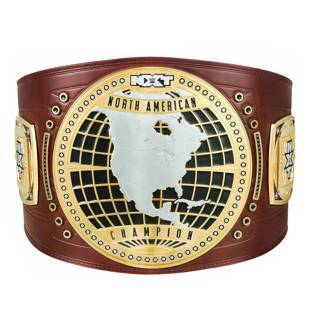NXT NORTH AMERICAN WRESTLING CHAMPIONSHIP BELT LEATHER STRAP