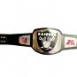 RAIDERS NFL WRESTLING CHAMPIONSHIP BELT BLACK LEATHER STRAP ADULT SIZE