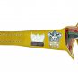 ULTIMATE WARRIOR WRESTLING CHAMPIONSHIP BELT YELLOW LEATHER STRAP ADULT SIZE