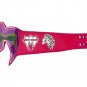 ULTIMATE WARRIOR WRESTLING CHAMPIONSHIP BELT RE LEATHER PINK CUSTOM MADE LEATHER STRAP ADULT SIZE
