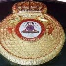 MMA BOXING CHAMPIONSHIP BLACK SYNTHETIC LEATHER STRAP BELT ADULT SIZE