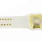 WOMENS TAG TEAM WRESTLING CHAMPIONSHIP BELT ADULT SIZE WHITE LEATHER STRAP