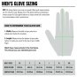 Men's Motorbike Motorcycle Motto GP Red And White Leather Racing Glove Racing Glove Size XL