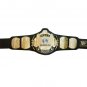 2 MM WINGED EAGLE WRESTLING CHAMPIONSHIP BELT BLACK LEATHER STRAP ADULT SIZE