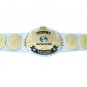 2 MM WINGED EAGLE WRESTLING CHAMPIONSHIP BELT WHITE LEATHER STRAP ADULT SIZE