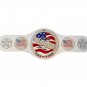 US SPINNER JOHN CENA WRESTLING CHAMPIONSHIP BELT ADULT SIZE WHITE LEATHER STRAP