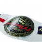 PPW WRESTLING WOMEN,S CHAMPIONSHIP BELT WHITE LEATHER STRAP ADULT SIZE