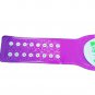 CASH IN HAND WRESTLING CUSTOMIZE CHAMPIONSHIP BELT ON PURPLE LEATHER STRAP ADULT SIZE