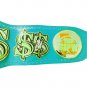 CASH IN HAND WRESTLING CUSTOMIZE CHAMPIONSHIP BELT ON LIME BLUE LEATHER STRAP ADULT SIZE