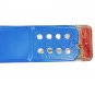 CAMPIONE DI COPPIA TAG TEAM WRESTLING CHAMPIONSHIP BELT BLUE LEATHER STRAP ADULT SIZE