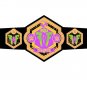 NEW CUSTOMISE WRESTLING CHAMPIONSHIP BELT BLACK LEATHER STRAP ADULT SIZE