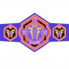 NEW CUSTOMISE WRESTLING CHAMPIONSHIP BELT BLUE LEATHER STRAP ADULT SIZE