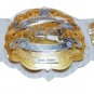 IWGP INTERCONTINENTAL WRESTLING CHAMPIONSHIP BELT WHITE LEATHER STRAP ADULT SIZE