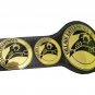 ROH Villain Enterprises Tag Team Wrestling Championship Belt Black Leather Strap Adult Size