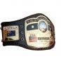 NWA DOME GLOBE WRESTLING CHAMPIONSHIP BELT CUSTOMIZE BLACK LEATHER STRAP